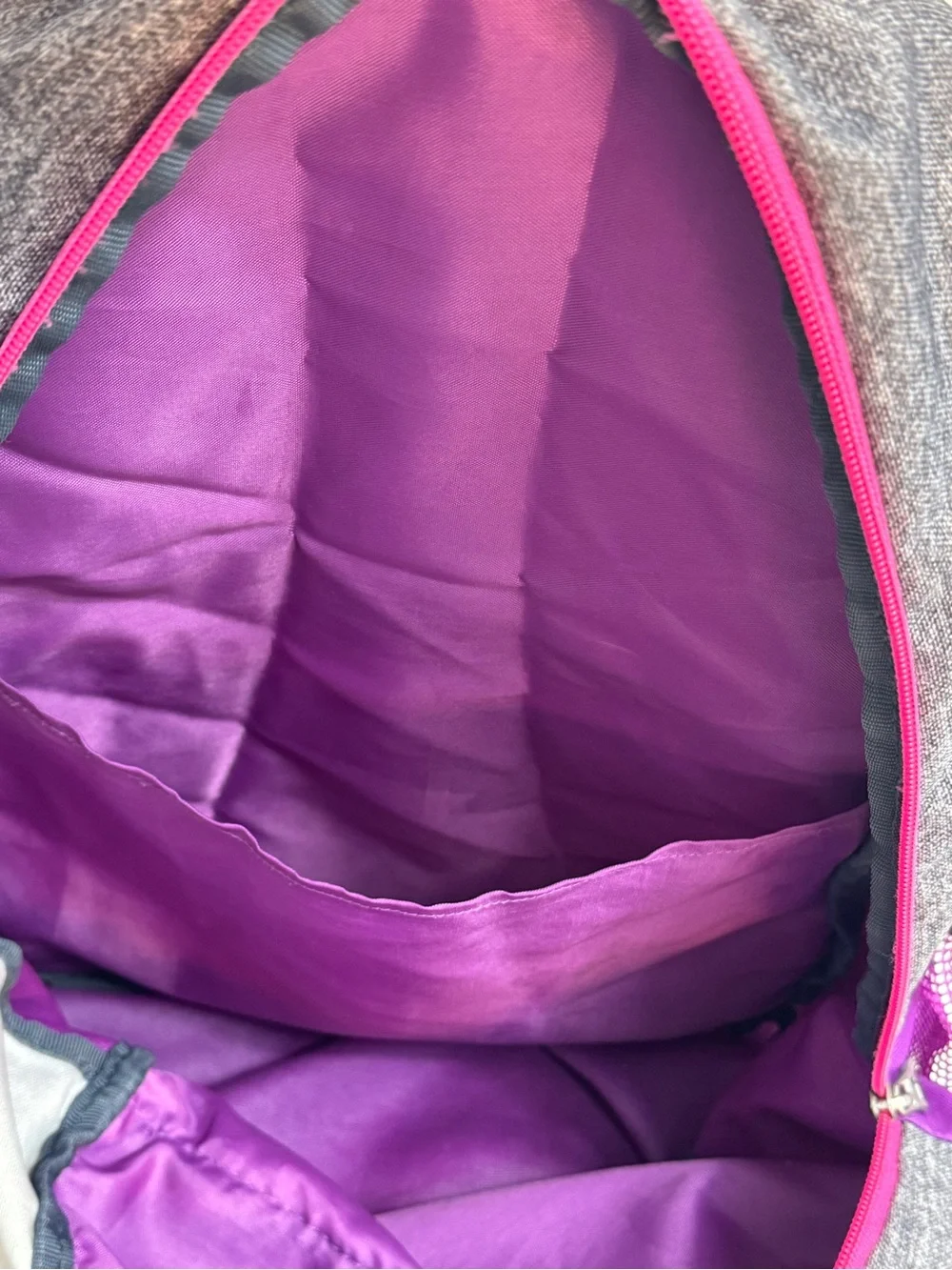 Adidas Foundation Multi-Compartment Backpack Purple Pink Gray